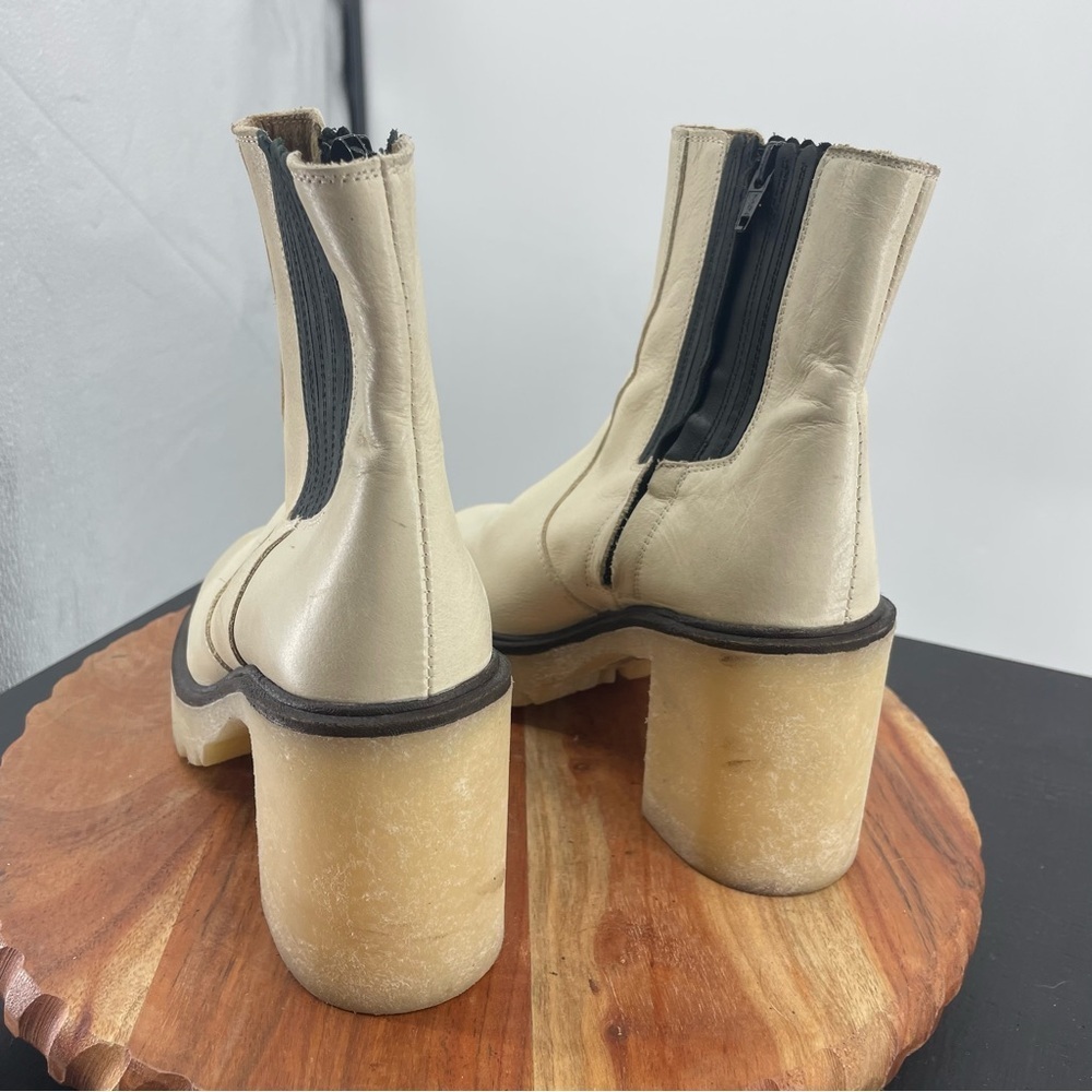 Free People James Chelsea Boot-Bone with Gum sole 38.5 - Picture 7 of 11